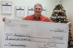 Hoteliers, Your Christmas Tree 🎄 Could Win $1,500 for YOUR Charity.