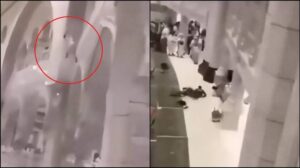 Security Guard Saves Man’s Life After He Attempts to Jump from Top Floor at Masjid al-Haram