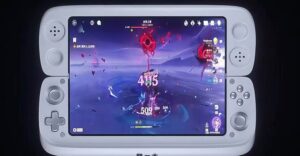 The OneXSugar Wallet is the first gaming handheld with a folding screen