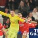 Champions League: Benfica keeper’s last-gasp header sends side into playoffs | Champions League