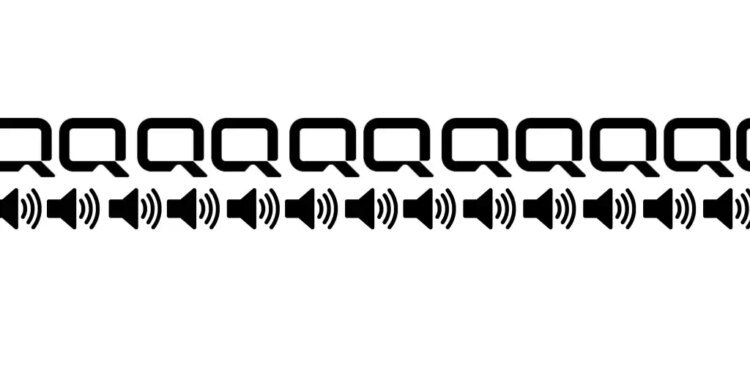 Q.ai logo wihth apple volume icon