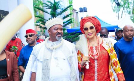 Bianca Ojukwu’s chieftaincy title fake, conferred by impostor