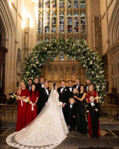Holly Ramsay Wore Elie Saab—and Her Mom’s ’90s Wedding Dress—to Marry Adam Peaty in Bath