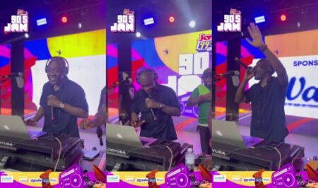 Watch how Ofoase-Ayirebi MP Kojo Oppong Nkrumah wowed the crowd as guest DJ at Joy FM’s 90’s Jam