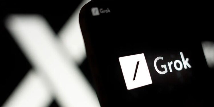 The xAI Grok AI logo