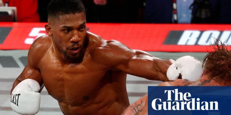 ‘I was walking with giants’: Joshua pays emotional tribute to close friends Ghami and Latz | Anthony Joshua