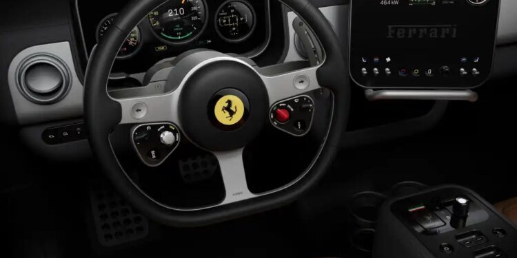 Ferrari Luce interior
