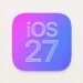 iOS 27 fake logo