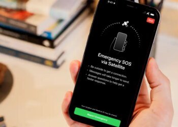 SOS via Satellite on iOS