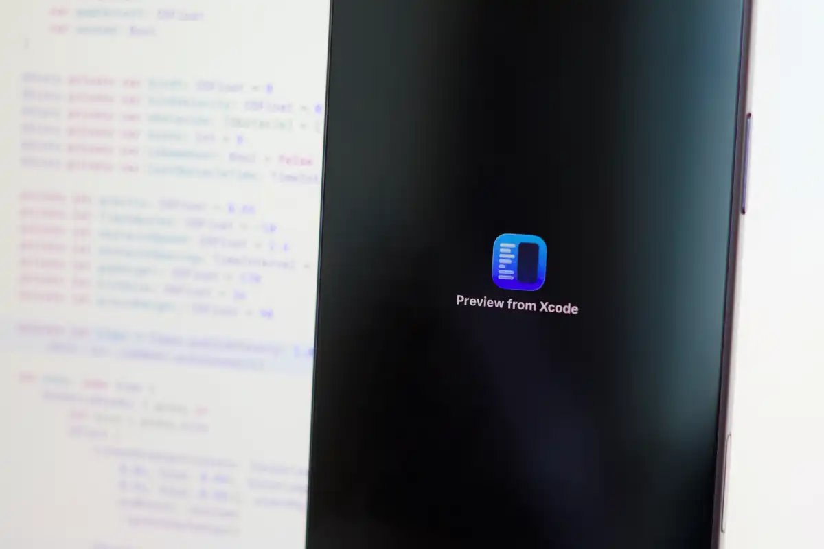 Xcode Previews app on iOS