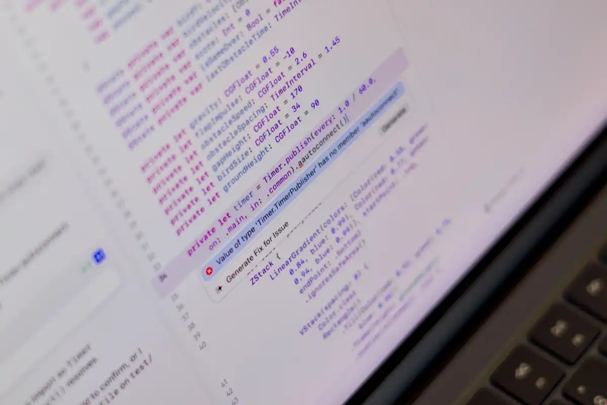 Xcode using AI to fix code issues