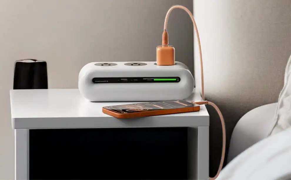 Torras Icenano FoldPro Fast Charger Block 45W Orange room