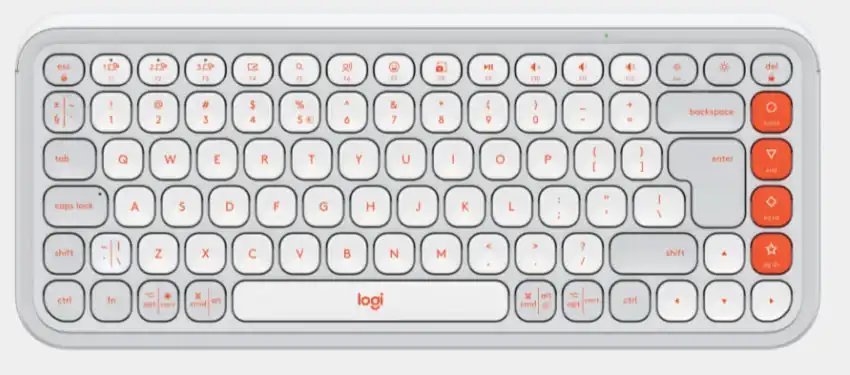 Logitech POP Icon Orange Keyboard