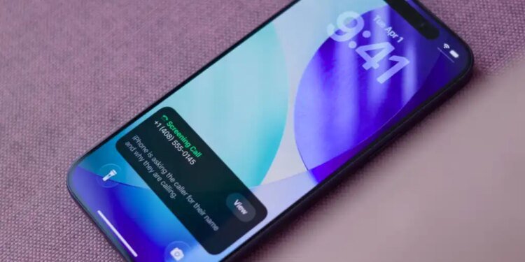 Call screening on iOS