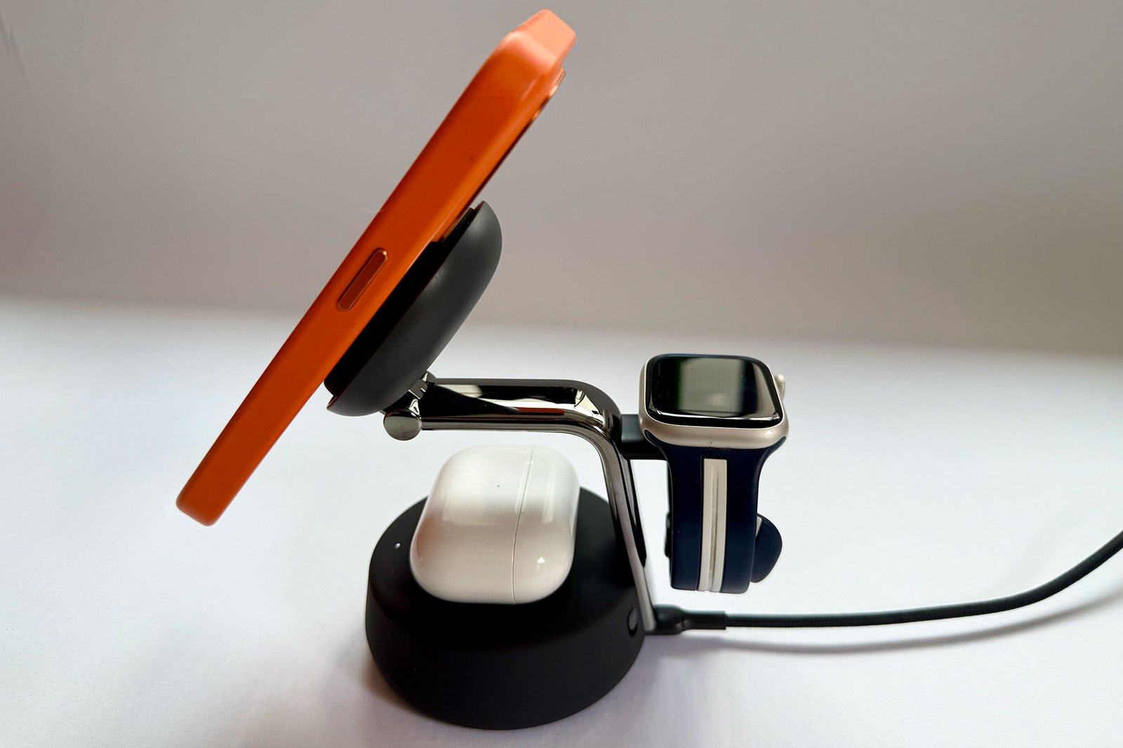 Belkin UltraCharge Pro 3-in-1 Dock – Best 3-in-1 Apple Watch charging stand