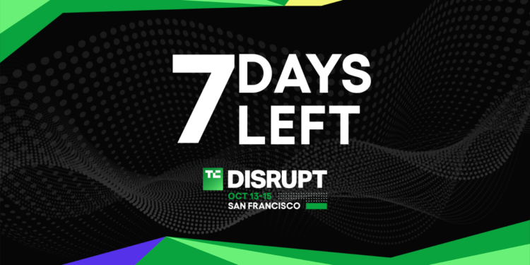 TechCrunch Disrupt 2026 7 days left