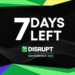 TechCrunch Disrupt 2026 7 days left