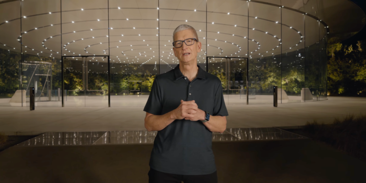 iPhone 2025 Keynote Tim Cook