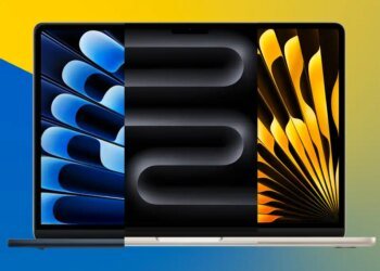 Macbook air and Pro collage graphic