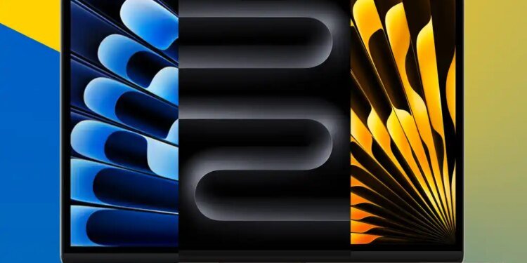 Macbook air and Pro collage graphic