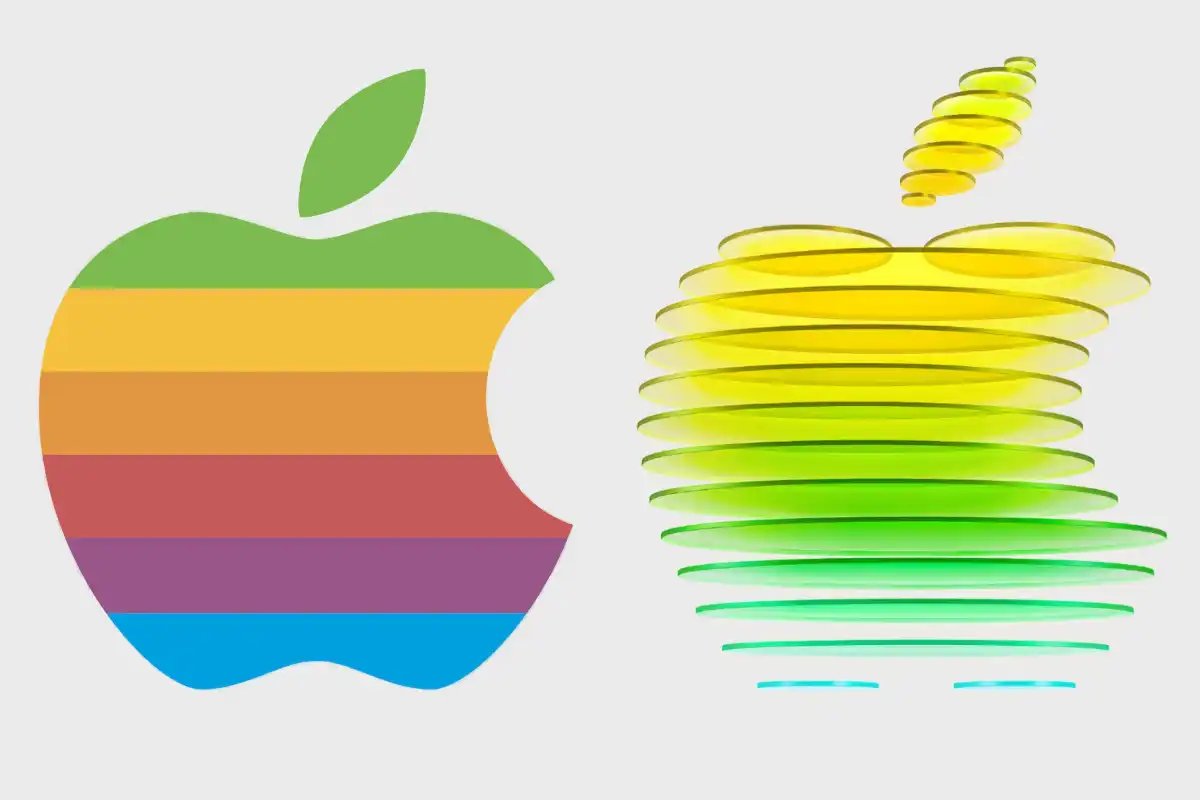 Apple logos