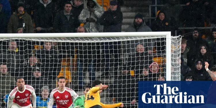 Arsenal suffer new blow in title race after late equaliser boosts Wolves | Premier League