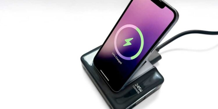 Baseus Nomos Charging Station 245W iPhone portrait