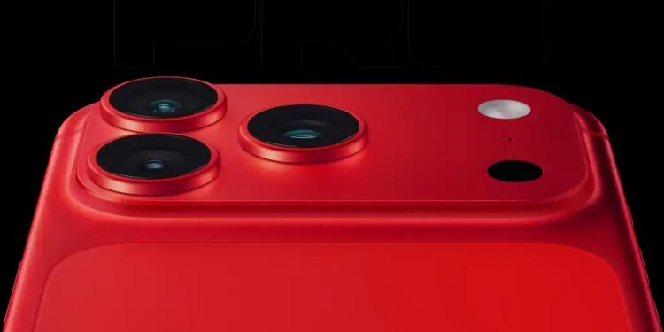 iPhone 18 Pro in red