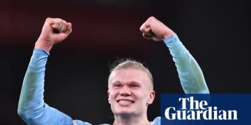 Erling Haaland should not put pressure on himself to score, says Guardiola | Manchester City