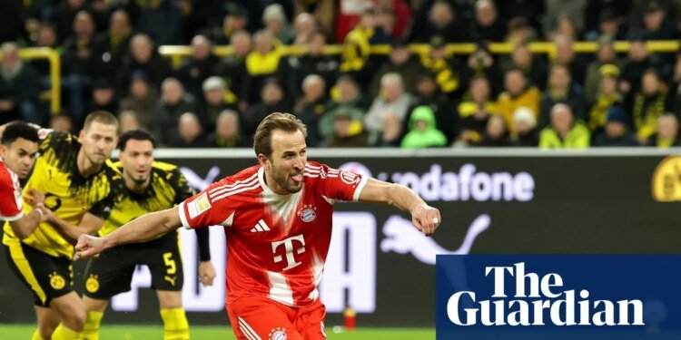 European football: Kane double helps Bayern Munich sink Borussia Dortmund | European club football