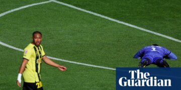 Goalkeeper hauled off at half-time after howler for the ages sparks A-League rout | A-League Men