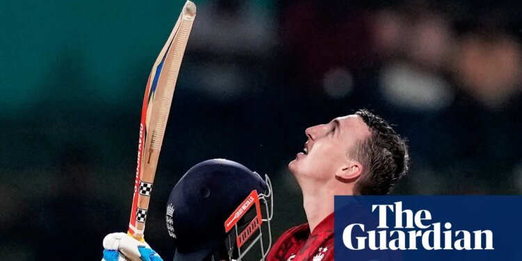 Harry Brook relieved to lead England into last four after ‘the hardest winter of my life’ | T20 World Cup 2026