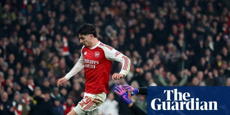 Kai Havertz adds killer touch as Arsenal hold off Chelsea to book final place | Carabao Cup