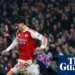 Kai Havertz adds killer touch as Arsenal hold off Chelsea to book final place | Carabao Cup