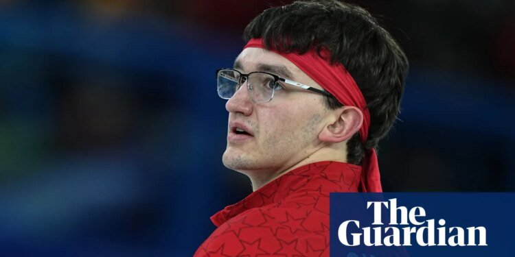 Move over Pommel Horse Guy: USA’s Curling Rambo becomes cult hero of Winter Olympics | Winter Olympics 2026