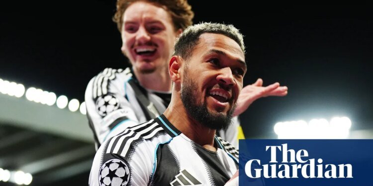 Newcastle finish off Qarabag in rapid time to set up Chelsea or Barcelona tie | Champions League