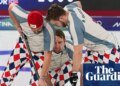 Norway curling team bring party pants back to Winter Olympics for ‘one-game’ tribute | Winter Olympics 2026