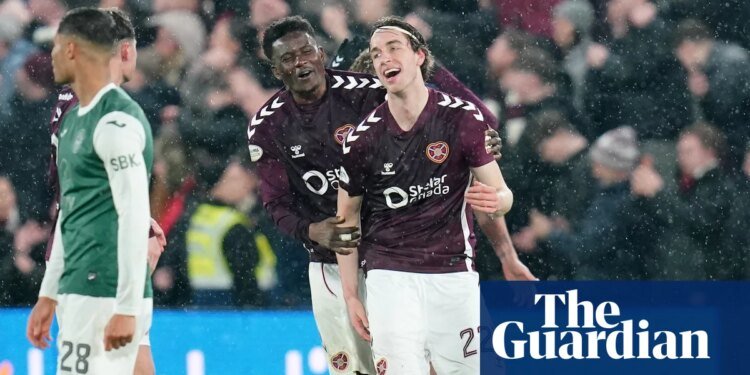 Scottish Premiership: Late winner for Hearts in tense Edinburgh derby | Scottish Premiership