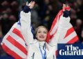 US figure skater Amber Glenn resolves Winter Olympics music dispute with Canadian artist | Winter Olympics 2026