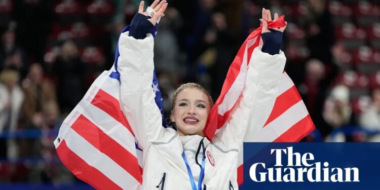US figure skater Amber Glenn resolves Winter Olympics music dispute with Canadian artist | Winter Olympics 2026