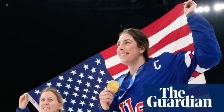 US hockey star Hilary Knight responds to Trump’s ‘distasteful joke’ about women’s team | USA ice hockey team