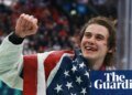 ‘He is an animal’: Jack Hughes loses teeth then scores Olympic ice hockey winner for US | Winter Olympics 2026