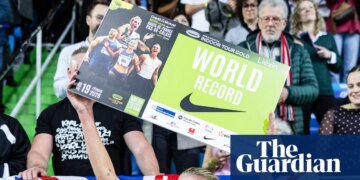 ‘That was fun’: Keely Hodgkinson smashes world record set on day she was born | Keely Hodgkinson