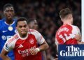 Arsenal edge battling Chelsea thanks to Timber and Raya to restore five-point lead | Premier League