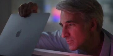 Craig Federighi MacBook