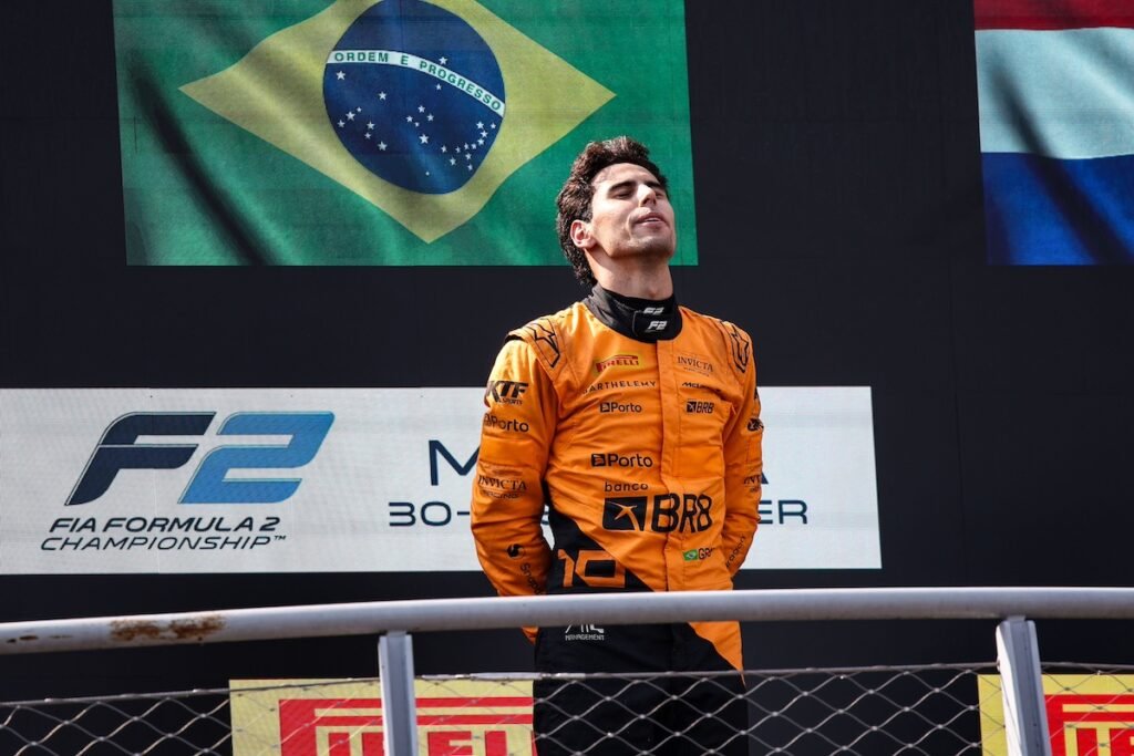Gabriel Bortoleto, champion de F2 en 2024