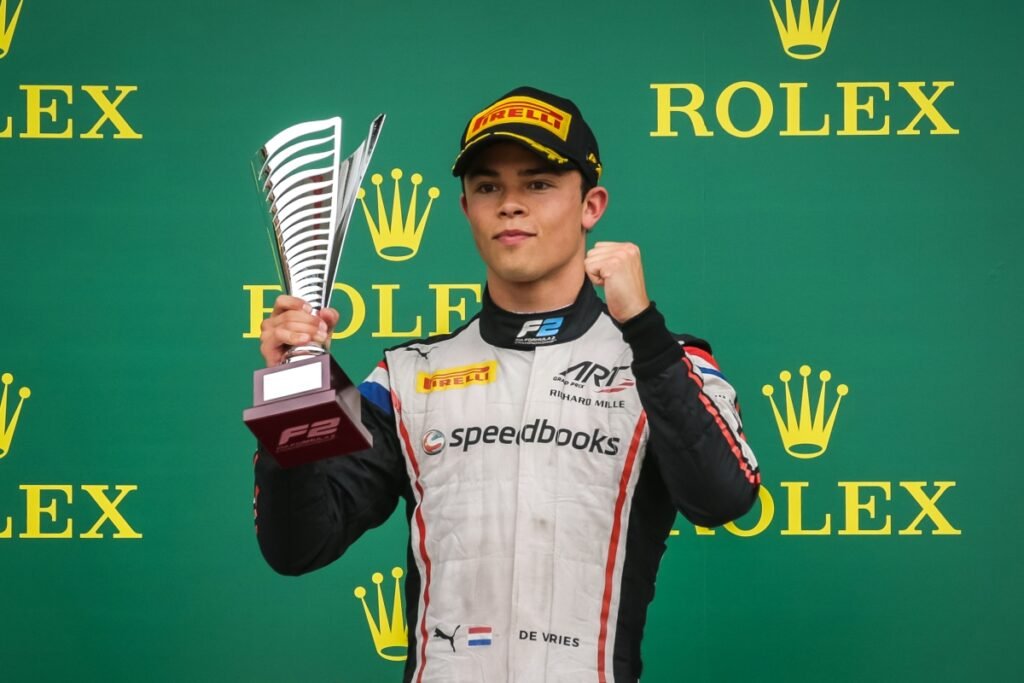 Nick de Vries, champion de Formule 2 en 2019