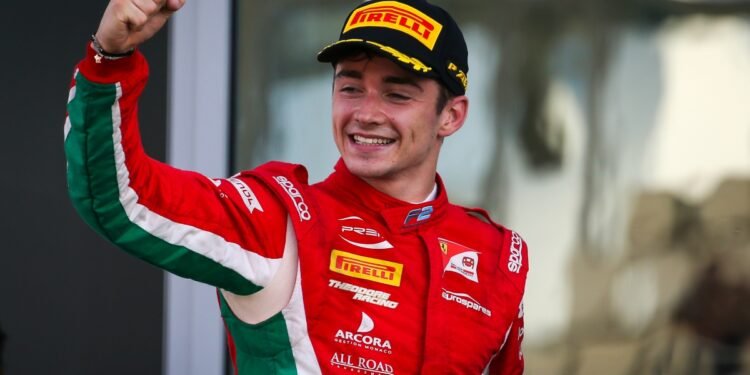 Charles Leclerc, champion de Formule 2 en 2017