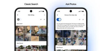 Google Photos adding toggle to swap between AI, classic search
