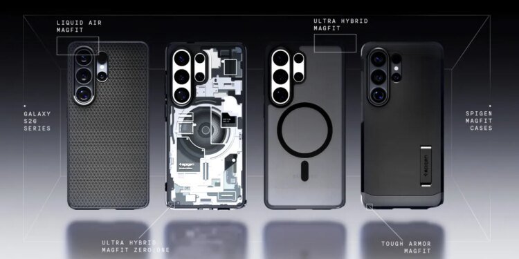 Unlock the full potential of your Galaxy S26 with Spigen's MagFit ecosystem